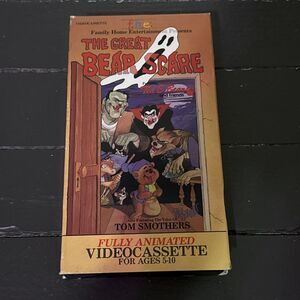 The Great Bear Scare Animated VHS Tape In Great Used Condition